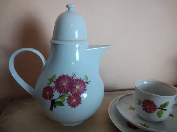 Vintage Henneberg Porzellan Tee-Kaffeeservice – Bild 5