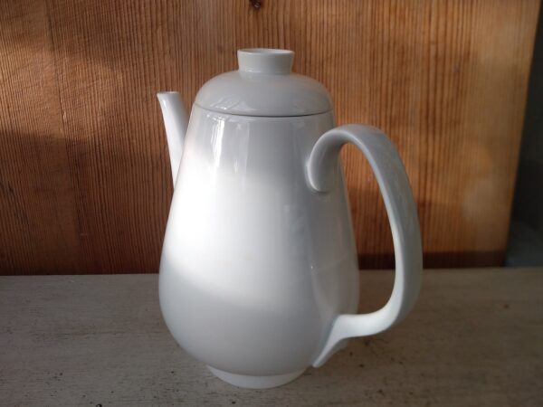 ROSENTHAL Teekanne kleine Kaffeekanne Kanne 650ml Porzellan Keramik weiß Shabby Chic Landhaus – Bild 9