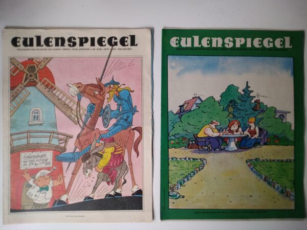 EULENSPIEGEL von 1989 80er Jahrgang 14x illustrierte Zeitschriften Satire Humor WochenZeitschriften DDR – Bild 8