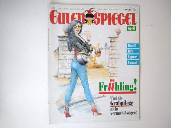 EULENSPIEGEL von 1992 90er Jahrgang 11x illustrierte Zeitschriften Satire Humor MonatsZeitschriften – Bild 3