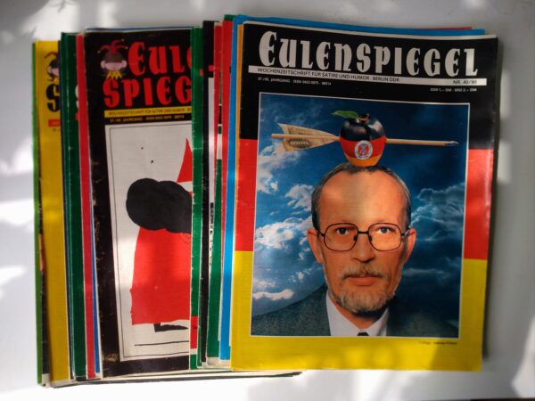 EULENSPIEGEL von 1990 90er Jahrgang 21x illustrierte Zeitschriften Satire Humor WochenZeitschriften