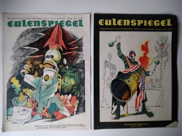 EULENSPIEGEL von 1980 80er Jahrgang 9x illustrierte Zeitschriften Satire Humor WochenZeitschriften DDR – Bild 5