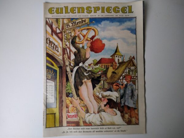 EULENSPIEGEL von 1983 80er Jahrgang 11x illustrierte Zeitschriften Satire Humor WochenZeitschriften DDR – Bild 2