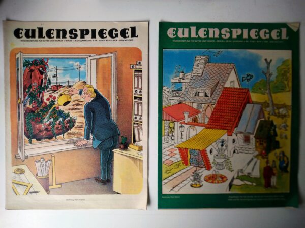 EULENSPIEGEL von 1989 80er Jahrgang 11x illustrierte Zeitschriften Satire Humor WochenZeitschriften DDR – Bild 7