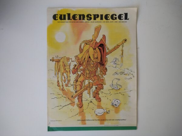 EULENSPIEGEL von 1988 80er Jahrgang 11x illustrierte Zeitschriften Satire Humor WochenZeitschriften DDR – Bild 2