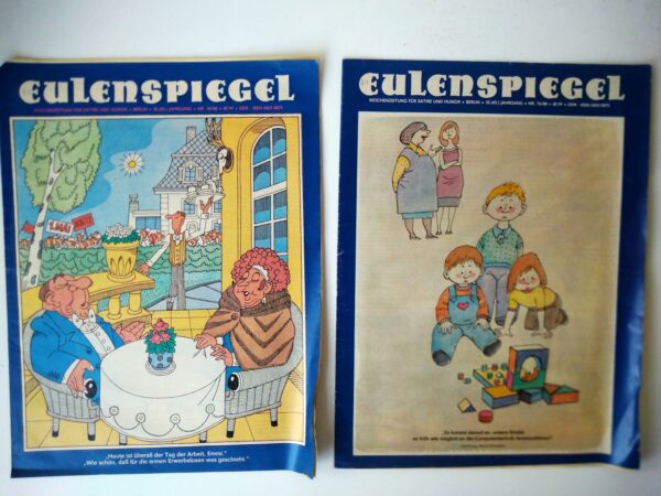 EULENSPIEGEL von 1988 80er Jahrgang 10x illustrierte Zeitschriften Satire Humor WochenZeitschriften DDR – Bild 4