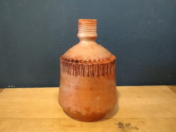 Vintage Studiokeramik Kleine Vase aus Keramik wabi-sabi Tischvase Shabby Chic Landhaus mediterran Handarbeit