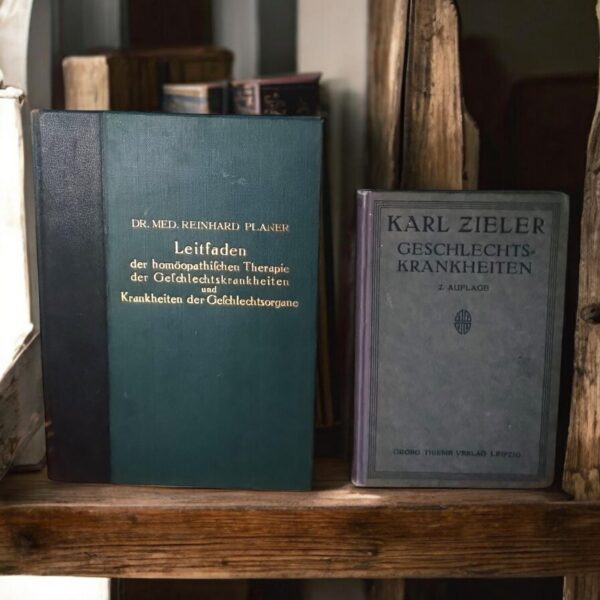 Leitfaden der homöopathischen Therapie der Geschlechtskrankheiten Dr med Reinhard Planer & Geschlechtskrankheiten Karl Zieler 1922 – Bild 2