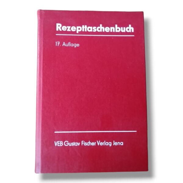 Rezepttaschenbuch 17. Auflage veb Gustav Fischer Verlag Jena 1987 – Bild 2