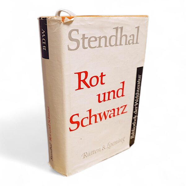 Rot und Schwarz" von Stendhal (1962) – Vintage-Klassiker voller Leidenschaft, Ehrgeiz und Intrigen. Ein literarisches Sammlerstück! – Bild 2