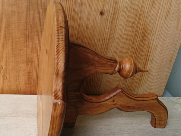 2 Kleine Regal aus Holz geflammt geölt shabby chic Landhaus romantisch Unikat – Bild 7