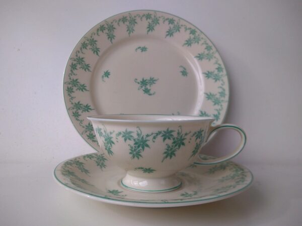 ROSENTHAL Winifred Mokka Sammelgedeck oder Puppengeschirr Tasse Untertasse Kuchenteller shabby chic Geschirr Germany Vintage