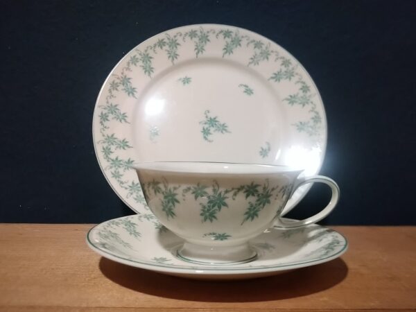 ROSENTHAL Winifred Mokka Sammelgedeck oder Puppengeschirr Tasse Untertasse Kuchenteller shabby chic Geschirr Germany Vintage – Bild 5