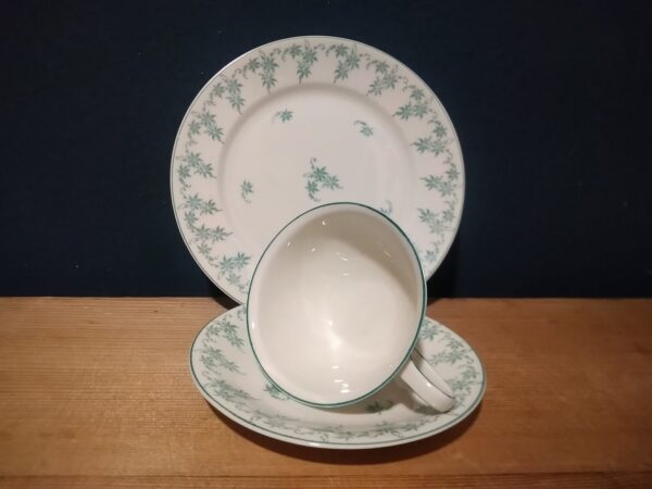 ROSENTHAL Winifred Mokka Sammelgedeck oder Puppengeschirr Tasse Untertasse Kuchenteller shabby chic Geschirr Germany Vintage – Bild 4