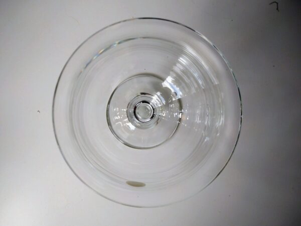 ZWIESEL GLAS vintage Vase mit Fuß Pokalvase kleine Tischvase oder ein Eisbecher Deko 60er Jahrgang – Bild 6