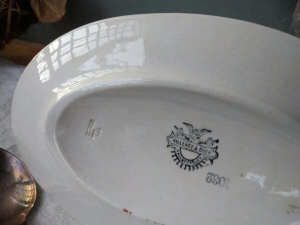 Villeroy und Boch antike Sauciere um 1900 – Bild 2