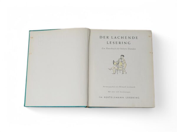 Der lachende Lesering" mit 600 Zeichnungen von Helmuth Leonhardt – Ein Schatz humorvoller Literatur aus den 60ern – Bild 2